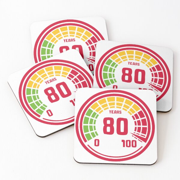 Item preview, 80 years old age youth birthday counter designed and sold by Achille3777.