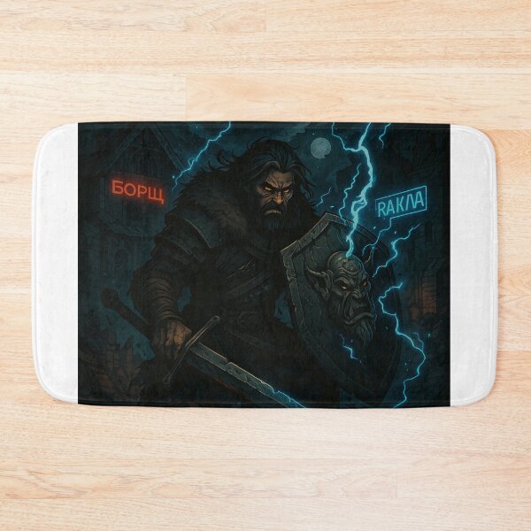 Item preview, Dark Slavic Warrior – Shadows of the Old Gods designed and sold by Treyyu.