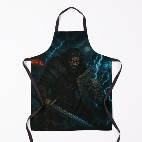 Item preview, Dark Slavic Warrior – Shadows of the Old Gods designed and sold by Treyyu.