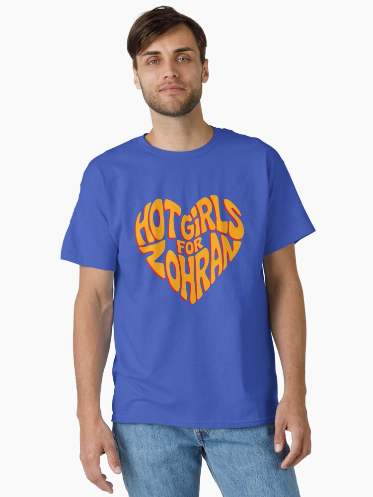 Thumbnail 1 of 7, Classic T-Shirt, Hot Girls For Zohran for New York City Heart designed and sold by EthosWear.