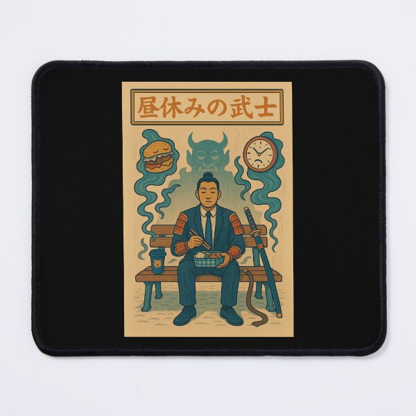 Item preview, The Lunch Break Warrior – Peace Before Deadlines designed and sold by YamiHaus.