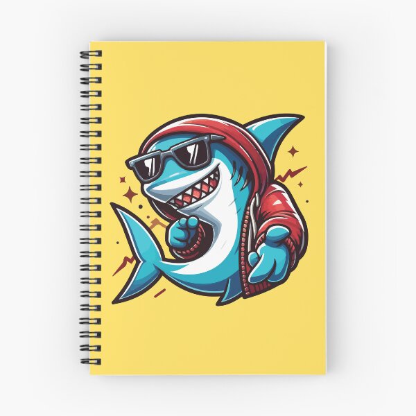 Item preview, Cool shark with sunglasses  designed and sold by BrownHorse90s.