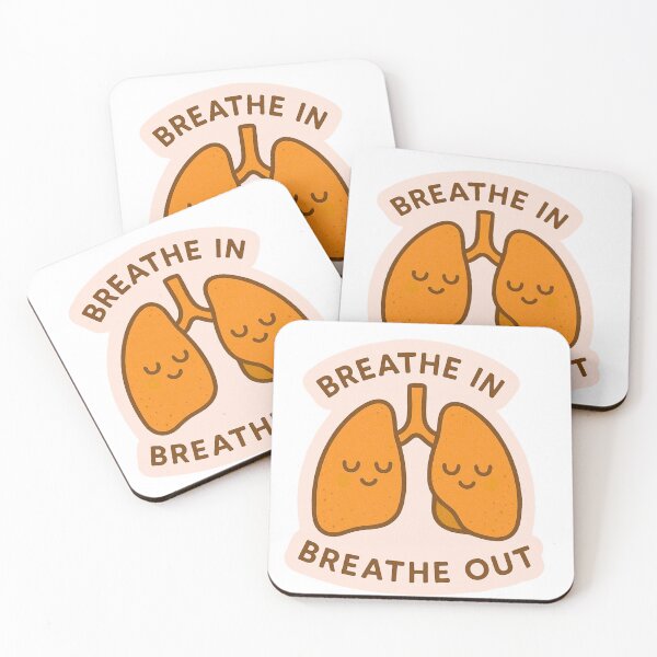 Item preview, BREATHE IN”  “BREATHE OUT sticker  designed and sold by Izhandesign.