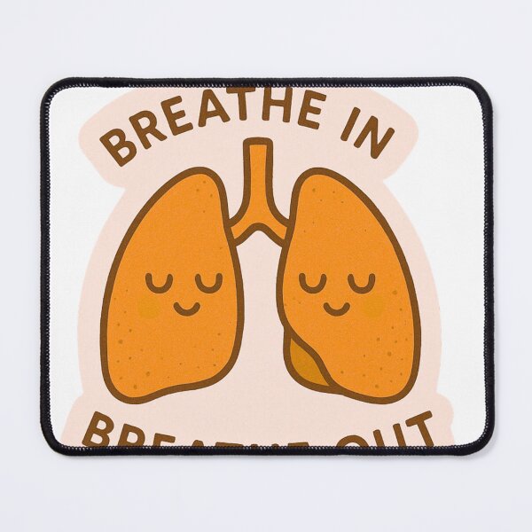 Item preview, BREATHE IN” “BREATHE OUT sticker designed and sold by Izhandesign.