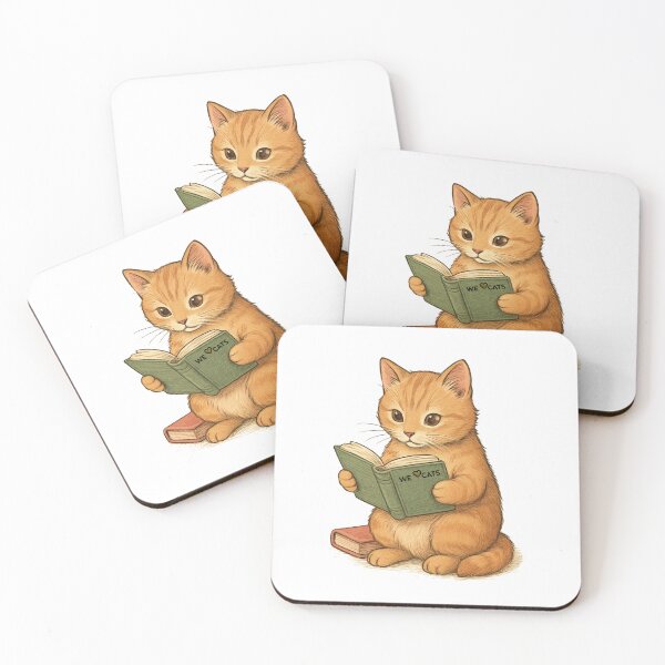 Item preview, Cat Reading a Book of Life! ❤️❤️❤️ !  designed and sold by WeLoveCatss.