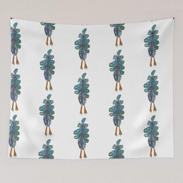 Item preview, Azure Feathers designed and sold by Slippery Easel Art House.