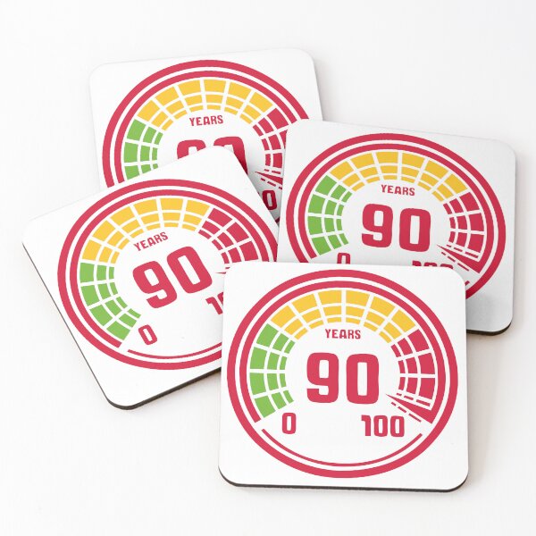 Item preview, 90 years old age youth birthday counter designed and sold by Achille3777.