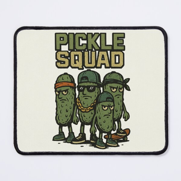 Item preview, Pickle Squad Gang Pickle Cucumber Lovers Nostalgic Retro designed and sold by SunfullyYours.