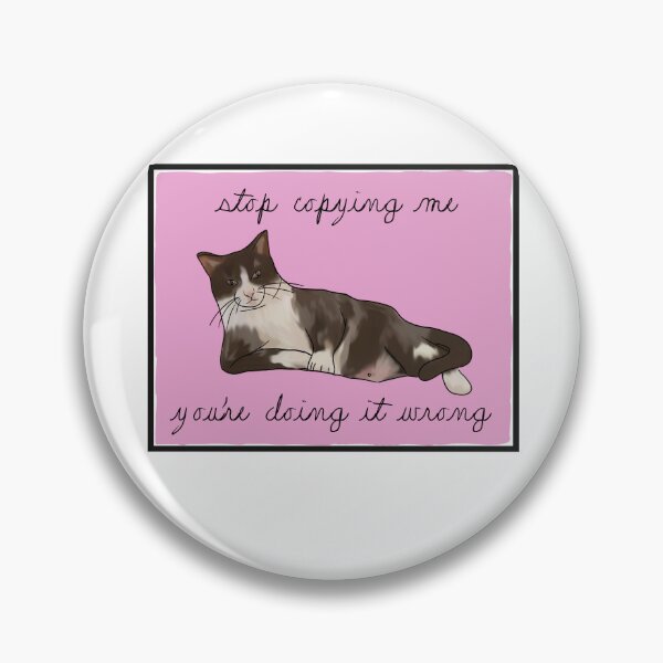 Item preview, Copy cat designed and sold by NotBadDesigns.