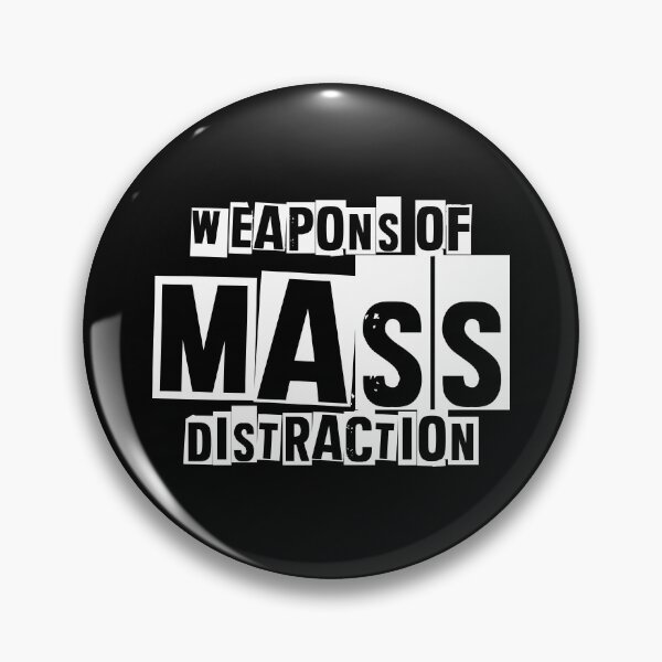 Item preview, Weapons Of MASS Distraction designed and sold by MouseDeSigns.