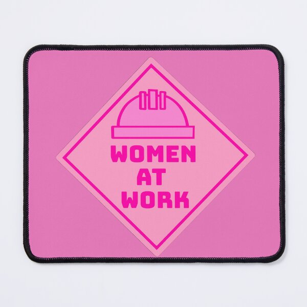 Item preview, Wome at Work - Bold Feminist Sign Art designed and sold by LoversEyes.