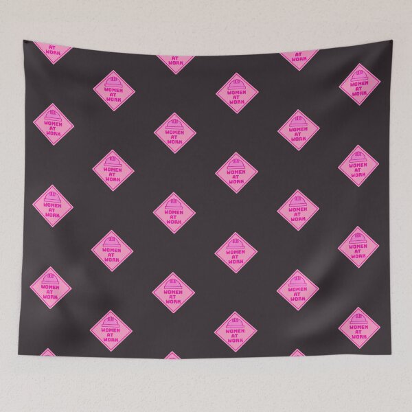 Item preview, Wome at Work - Bold Feminist Sign Art designed and sold by LoversEyes.