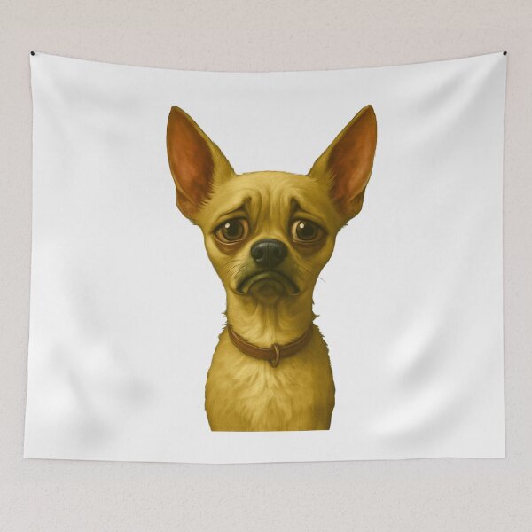 Item preview, Chihuahua dramatic – Big feelings in a small body designed and sold by Snuffolino.