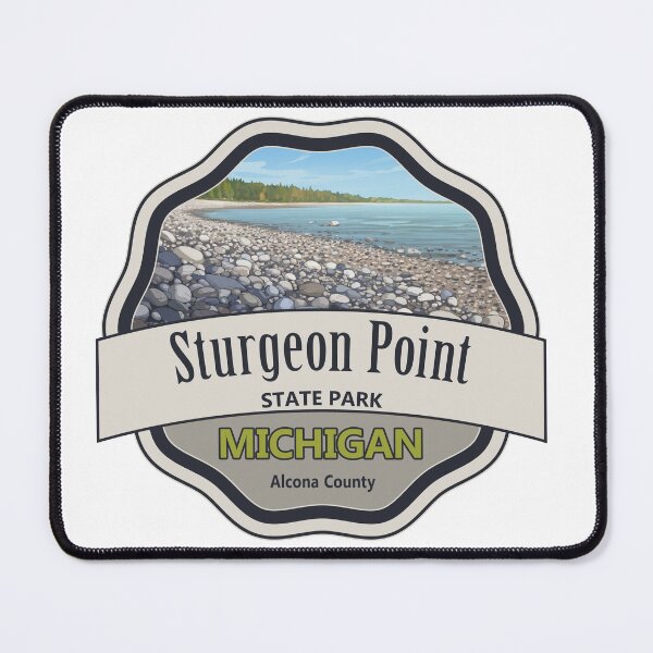 Item preview, Sturgeon Point State Park, Alcona County, Michigan designed and sold by Wanderful-roads.