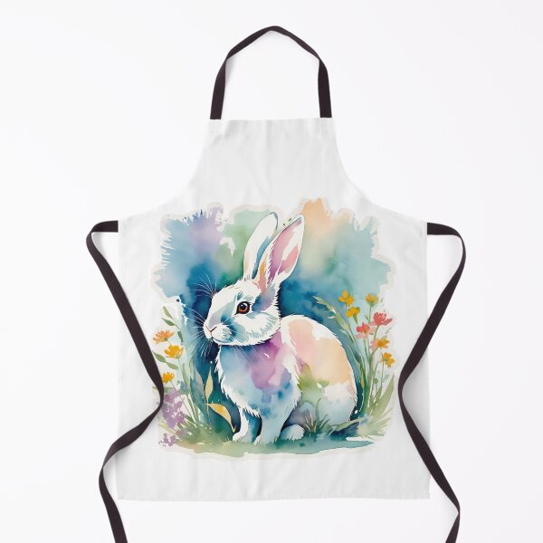 Item preview, Cottage core Rabit Bunny Water Paint designed and sold by Moonde04.