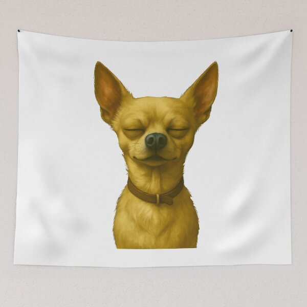 Item preview, Chihuahua oversleep – Five minutes left… designed and sold by Snuffolino.