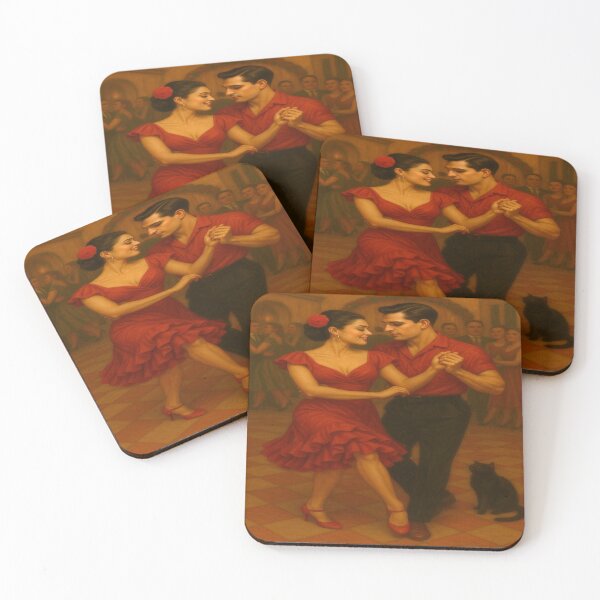 Item preview, Latin Passion Dance – Romantic Vintage Tango Night designed and sold by alizo74.