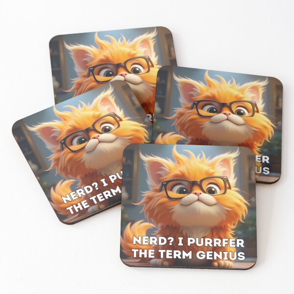 Item preview, Nerd? I purrfer the term genius designed and sold by ElectraARTS1971.