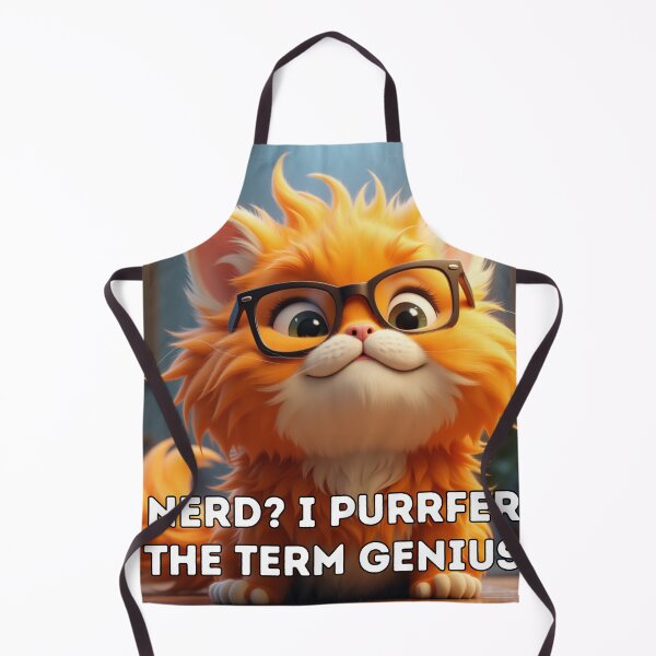 Item preview, Nerd? I purrfer the term genius designed and sold by ElectraARTS1971.