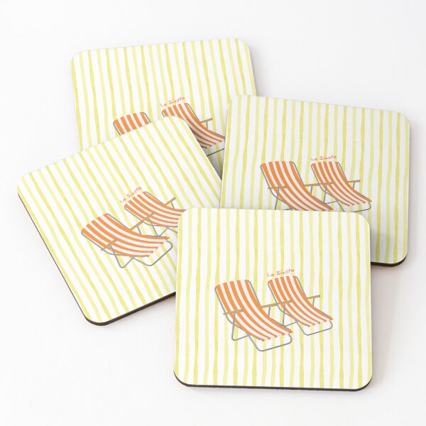 Item preview, Summer Retro Beach Chairs designed and sold by MetaMuralStudio.
