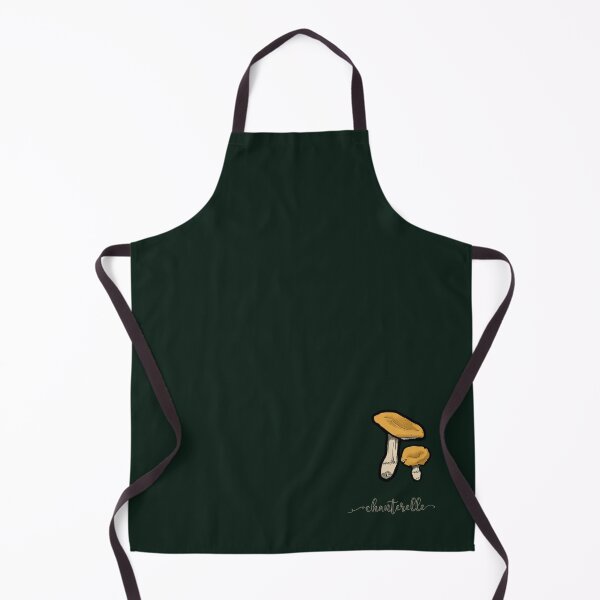 Item preview, Golden chanterelle mushroom duo with windswept label design designed and sold by UB Draws.