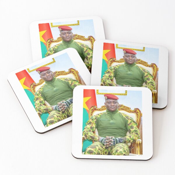 Item preview, Captain Ibrahim Traoré: Burkina Faso President designed and sold by ArtistrySky.