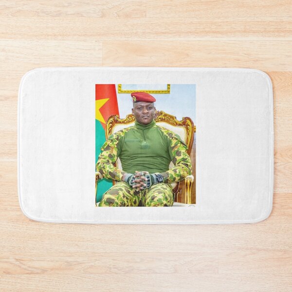 Item preview, Captain Ibrahim Traoré: Burkina Faso President designed and sold by ArtistrySky.