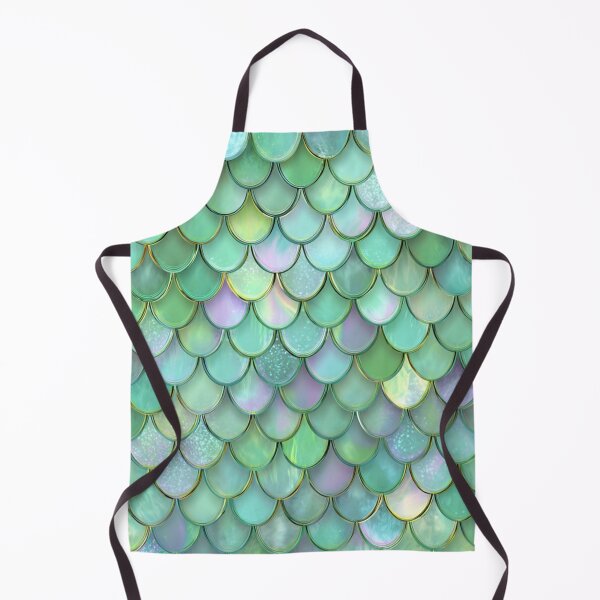 Item preview, Mint Green, Aqua & Pearl Decorative Morrocan Scallop Pattern designed and sold by GrinGalore.