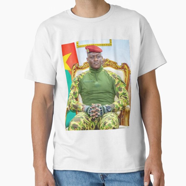 Item preview, Captain Ibrahim Traoré: Burkina Faso President designed and sold by ArtistrySky.