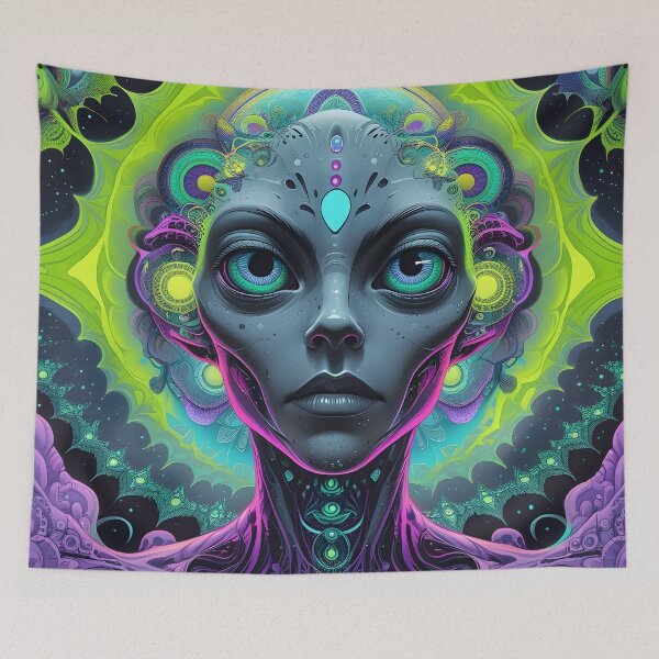 Item preview, Fractal Messenger designed and sold by AlienInkvasion.