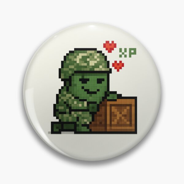 Item preview, Pickle Camo Gamer Gaming Spawn Camping Waiting Retro designed and sold by SunfullyYours.