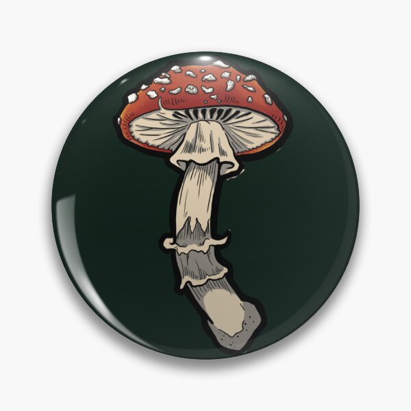 Item preview, Amanita mushroom singular design designed and sold by UB Draws.