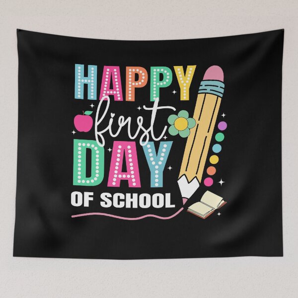 Item preview, Happy First Day Of School Pencil designed and sold by SakuraPxl.