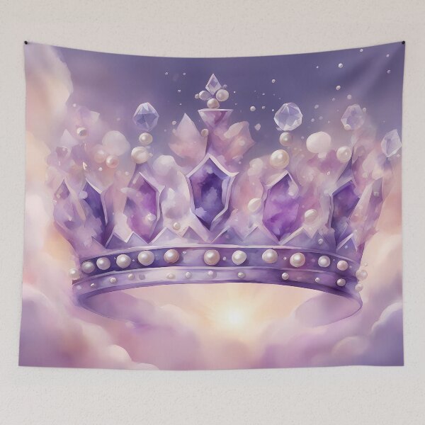 Item preview, Purple Crown in the Clouds designed and sold by CalmnessbyChoice.