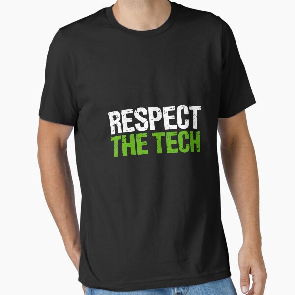 Item preview, Funny Information Technology Geek Respect The Tech Support designed and sold by AndyOgando.