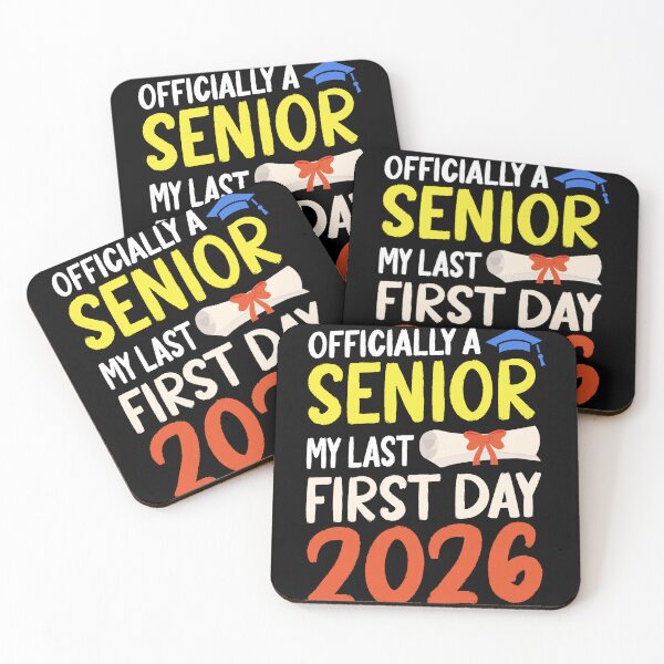 Item preview, Officially A Senior My Last First Day Class Of 2026 Senior designed and sold by SakuraPxl.
