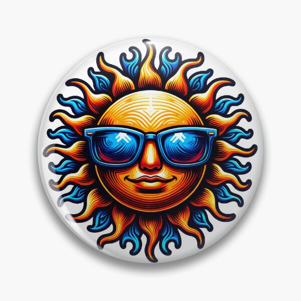 Item preview, Sun with glasses – Today is time to shine designed and sold by gallardostudio.