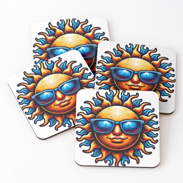 Item preview, Sun with glasses – Today is time to shine designed and sold by gallardostudio.