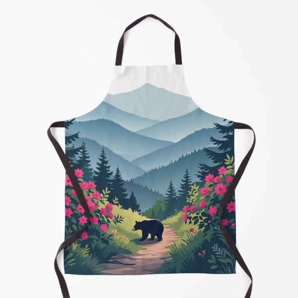 Item preview, Great Smoky Mountains – Wild Trails and Blooming Beauty - Bears designed and sold by pixelated_echoes.