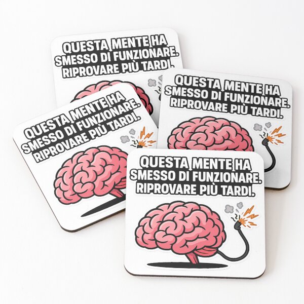 Item preview, Out of Service Brain – Please Try Again Later designed and sold by IroniaeCo.