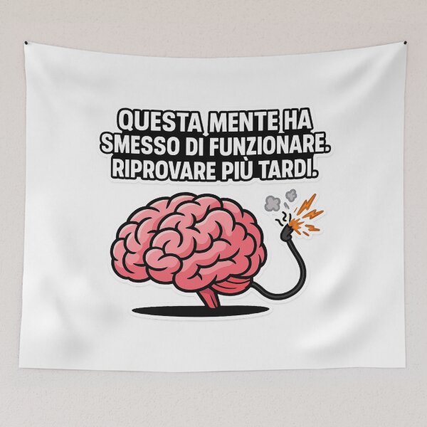 Item preview, Out of Service Brain – Please Try Again Later designed and sold by IroniaeCo.
