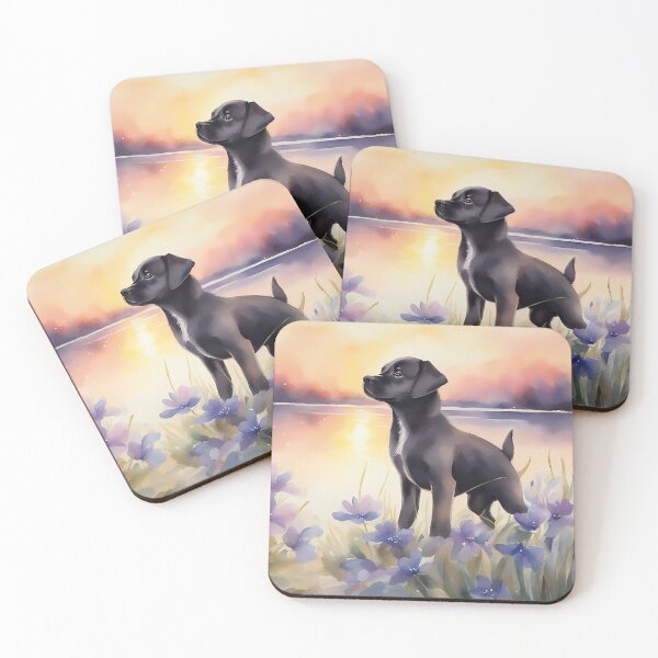Item preview, Black Dog by Lake designed and sold by CalmnessbyChoice.