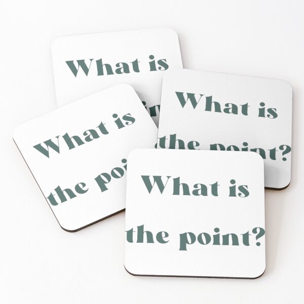 Item preview, What is the point? designed and sold by YankiMedusa.