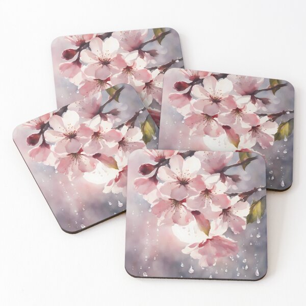 Item preview, Rain on Cherry Blossoms designed and sold by CalmnessbyChoice.