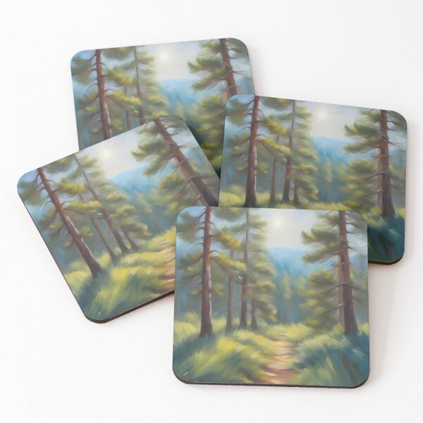 Item preview, Richly Coloured Forest Pathway designed and sold by CalmnessbyChoice.