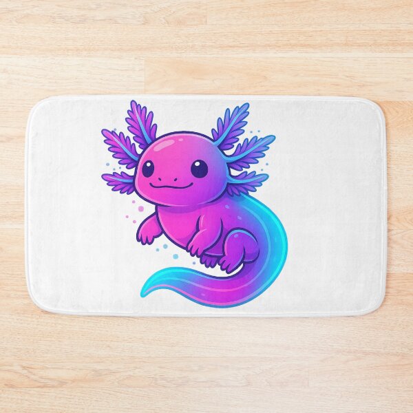 Item preview, Neon Axolotl – Glitched and Glowing designed and sold by Elias Kamstra.