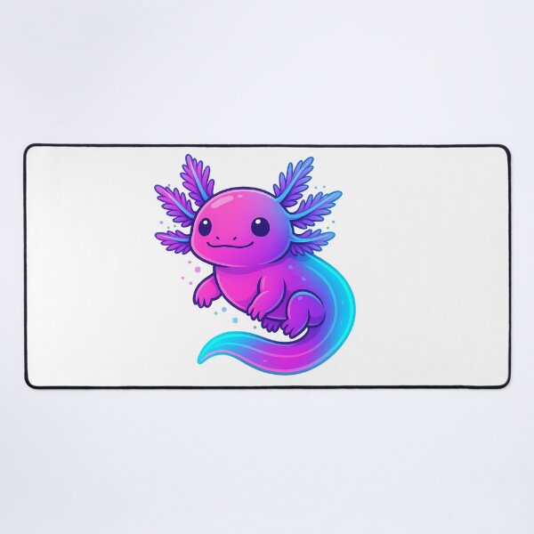 Item preview, Neon Axolotl – Glitched and Glowing designed and sold by Elias Kamstra.