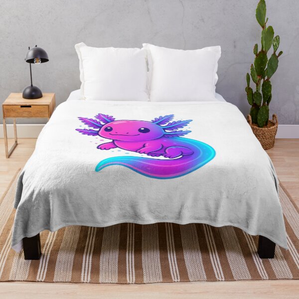 Item preview, Neon Axolotl – Glitched and Glowing designed and sold by Elias Kamstra.