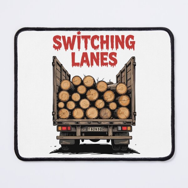Item preview, Switching Lanes - Logs Lorry Truck - generational trauma designed and sold by pixelated_echoes.