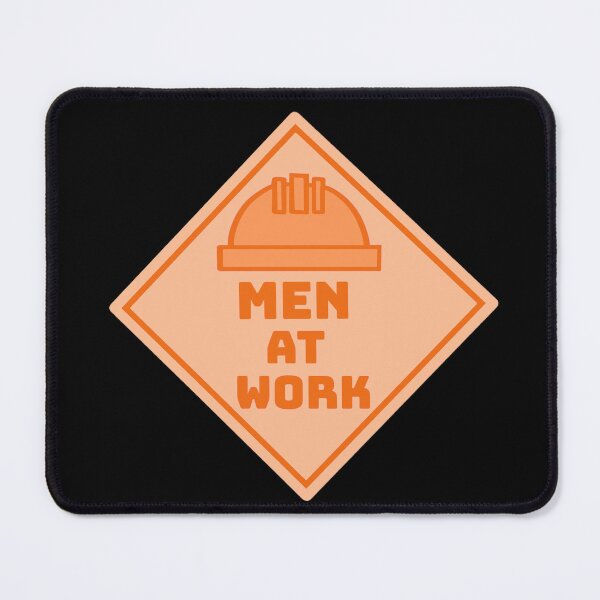 Item preview, Men at Work - Bold Appreciation Design for Hardworking Men designed and sold by LoversEyes.